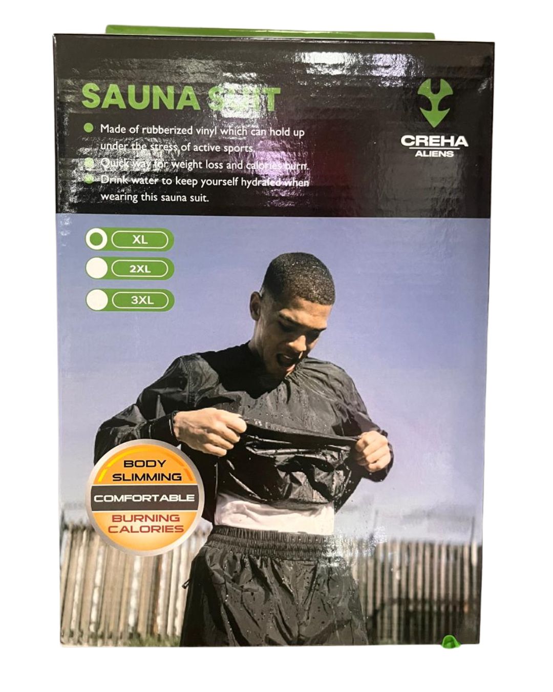 Miniatura 4 de TRAJE SAUNA UNISEX - COLOR: NEGRO, TALLAS: 3XL